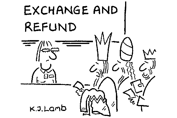 We Come Bearing Gift Receipts