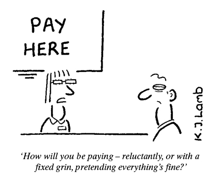 Paying