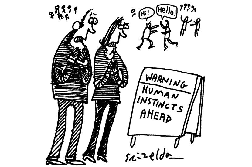 Human instincts ahead