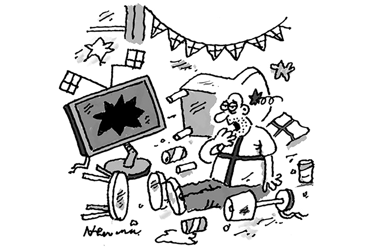 Was it joyful exuberance or the depths of despair!