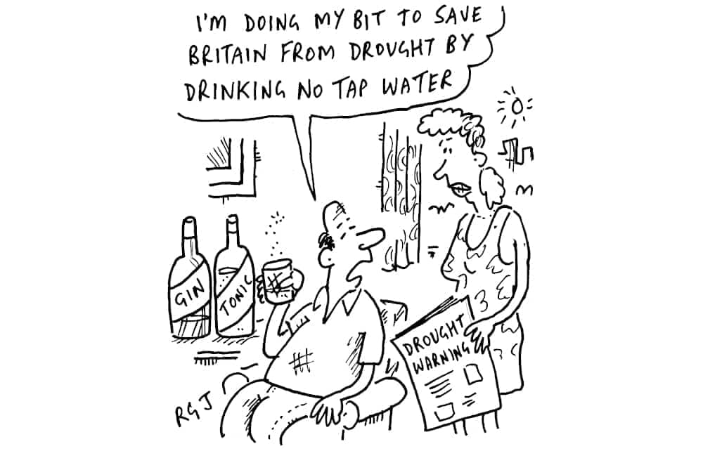 Drought warning