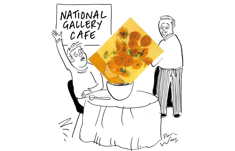 Van Gogh in my soup