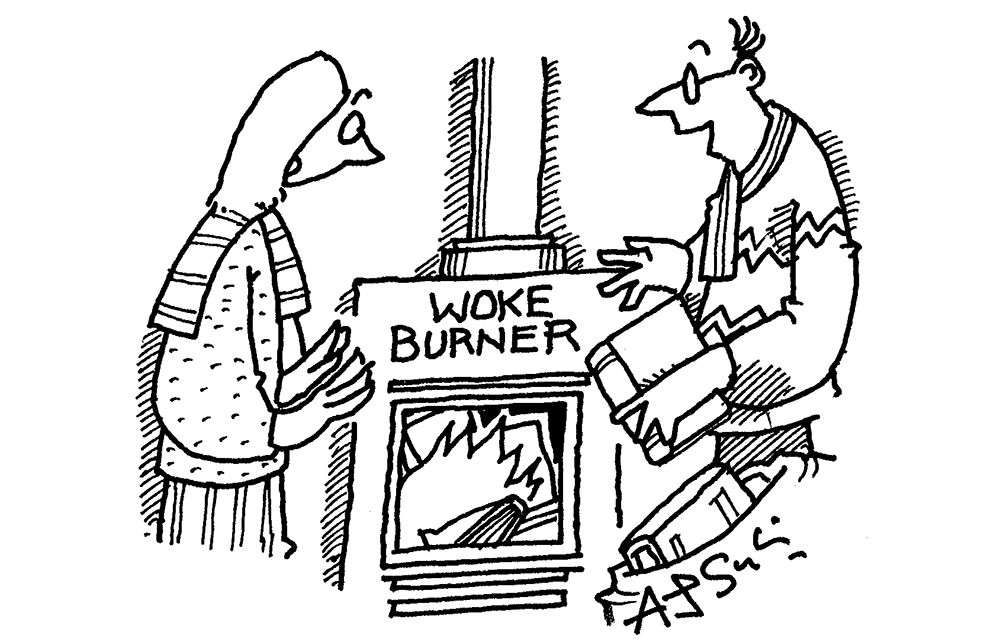 It was a wood-burner