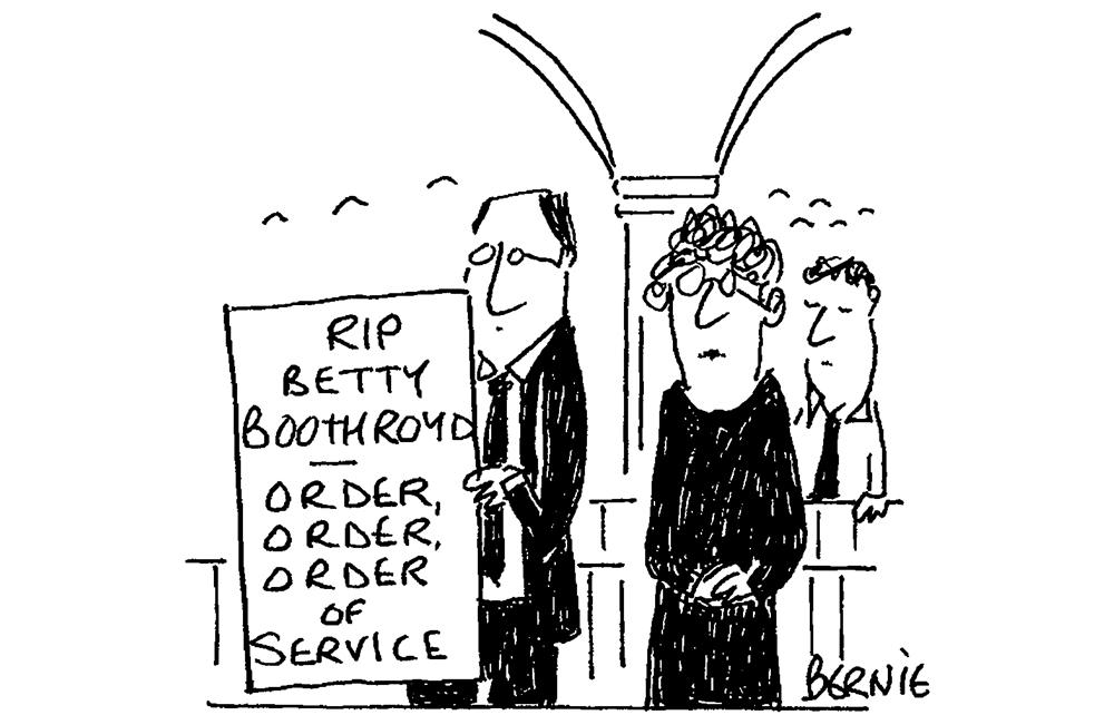 RIP Betty Boothroyd