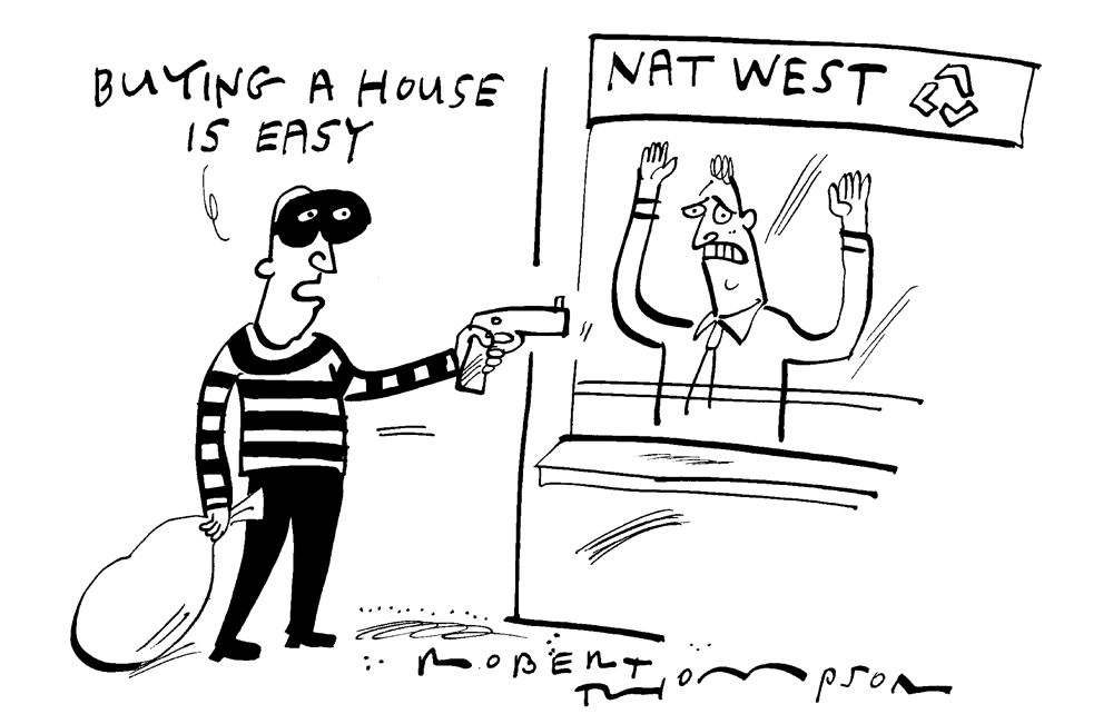Buying a house is easy