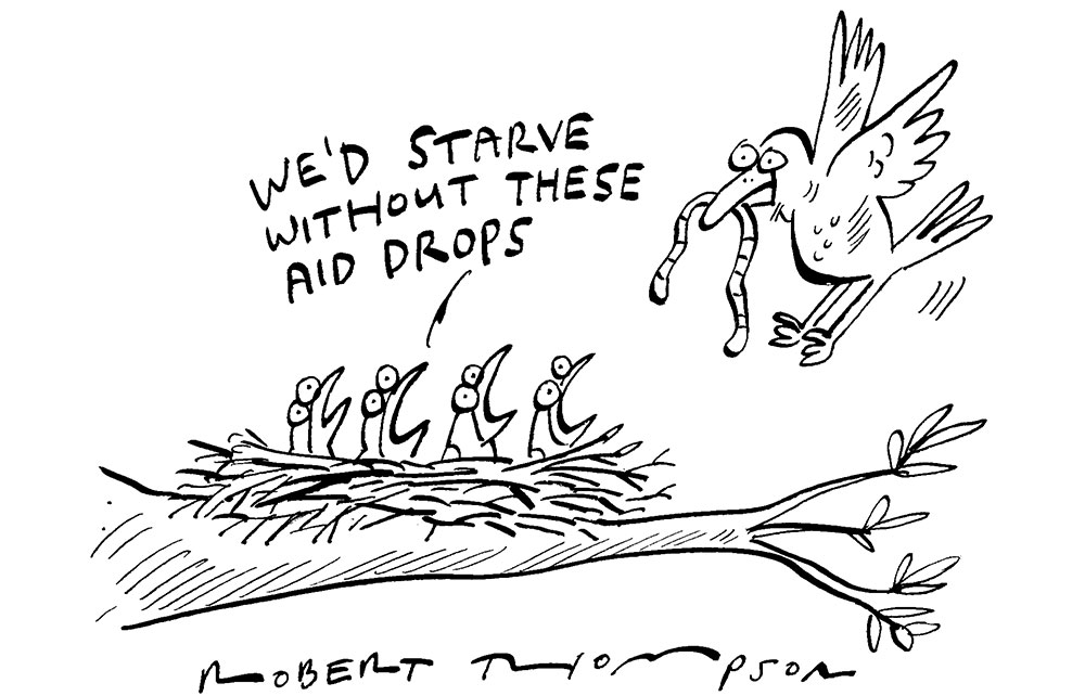 Aid drops