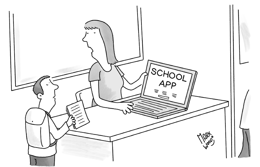 Hand in your homework?