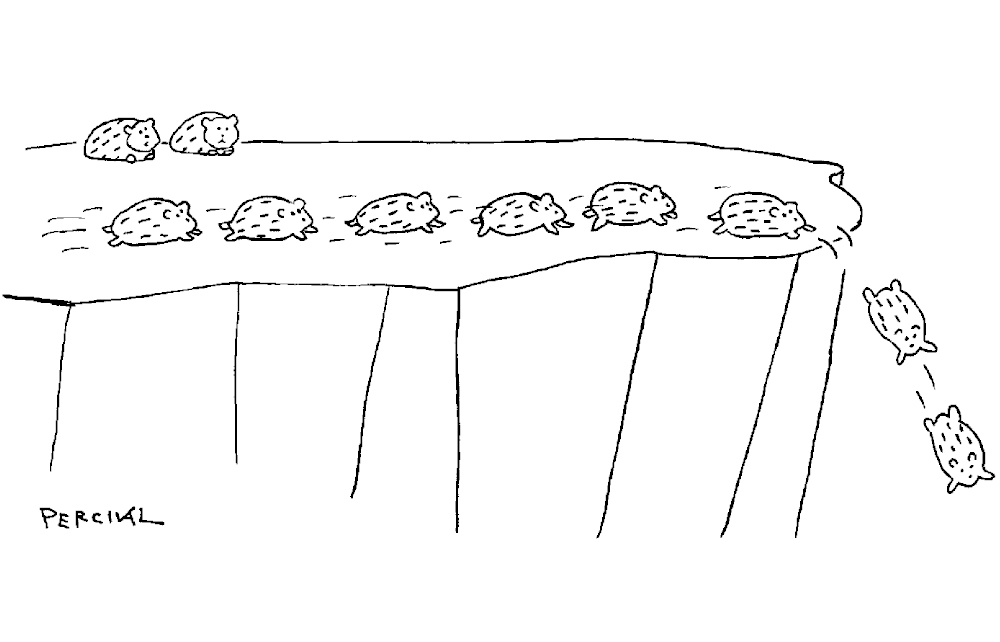 It started on social media