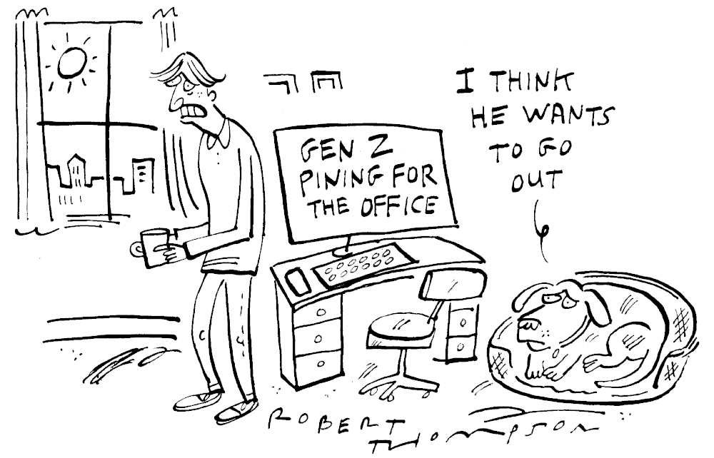 I think he wants to go out