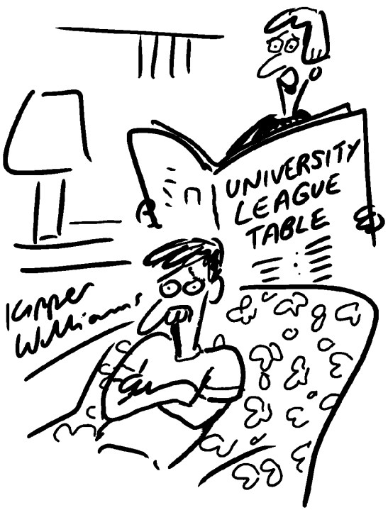 ‘You mustn’t think you’re a failure just because you got into Oxford.’