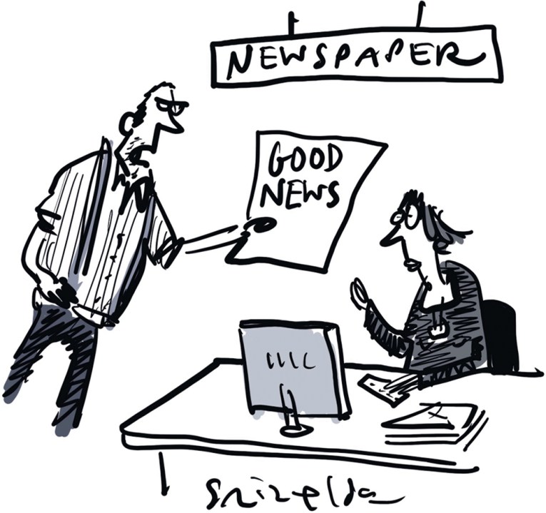 ‘Could you turn this into bad news, please?’